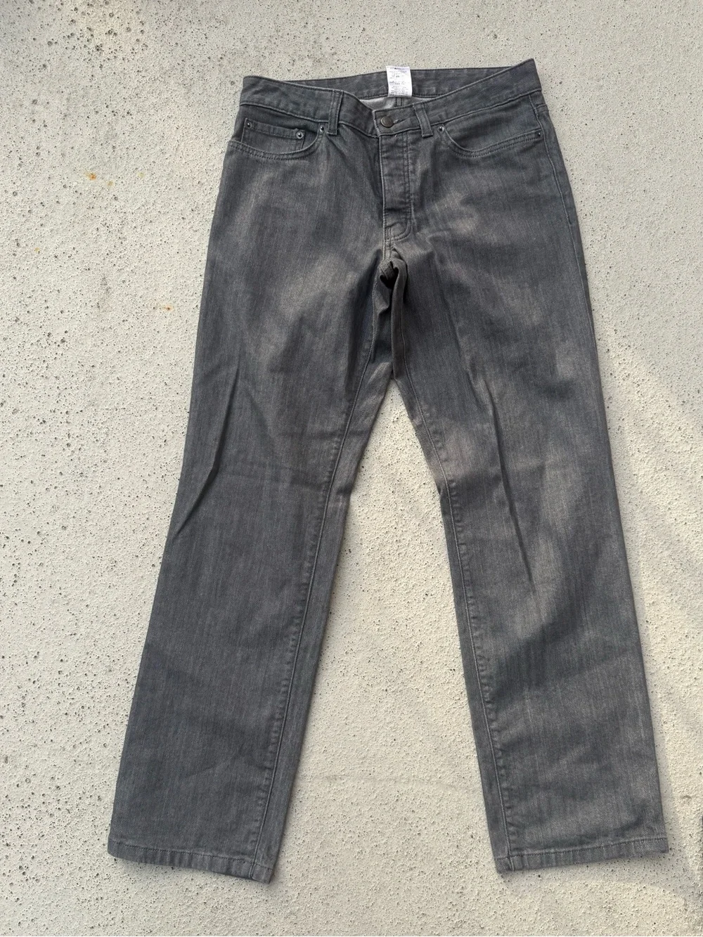 Patagonia Iron Clad Gray Organic Cotton Denim Jeans Men Size 32